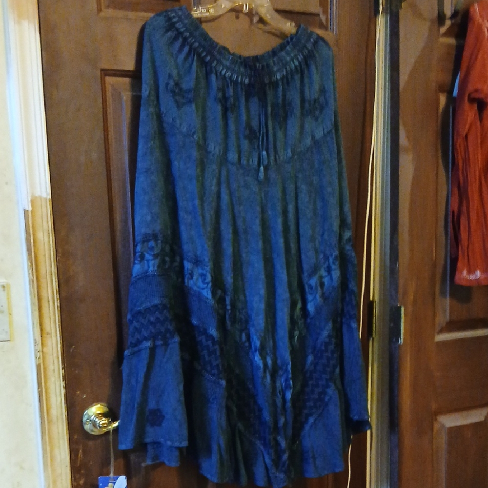 Elegant Blue Women's Skirt
